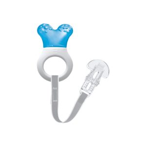 MAM TEETHER MINI COOLER AND CLIP BLUE