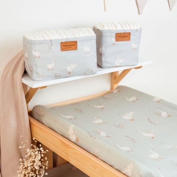 STORAGE BOX L HAPPY GOOSE OLIVE - Image 4