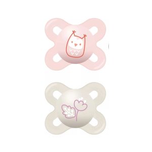 MAM PACIFIER START 0-2M MATT GIRL