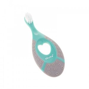 FIRST TOOTHBRUSH 0-2Y MINT/GREY