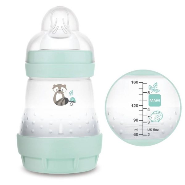 MAM BOTTLE EASY START ANTICOLIC 160ML NATURAL COLORS BOY