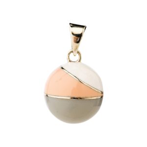 BOLA PREGNANCY JEWEL WHITE GREY ROSE VINTAGE