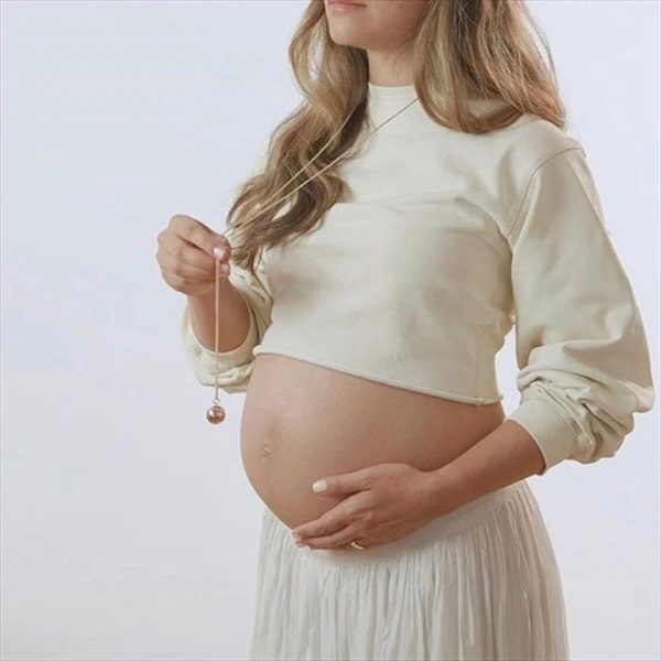BOLA PREGNANCY JEWEL PLAIN SILVERPLATED - Image 2