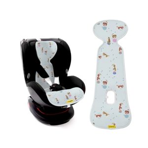 AEROMOOV 9-18KG CAR SEAT ANTI-SWEAT COVER AIR LAYER CIRCUS TIGER
