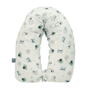 COVER FOR FANCY PILLOW ANIMALS COTTON JERSEY