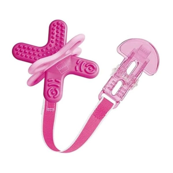 MAM BITE AND RELAX PHASE 2 + CLIP PINK