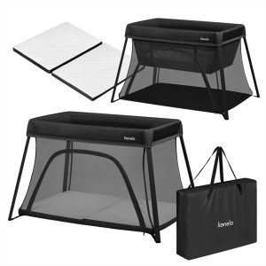 ALICE BLACK TRAVEL CRIB 3 IN 1