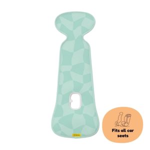 AEROMOOV 9-18KG CAR SEAT ANTI-SWEAT COVER AIR LAYER CUTE CUBES