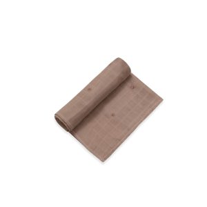 BAMBOO SWADDLE 120*120CM BROWN
