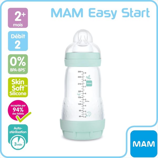 MAM BOTTLE EASY START ANTICOLIC 260ML BOY - Image 3