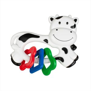 BABY RATTLE COW