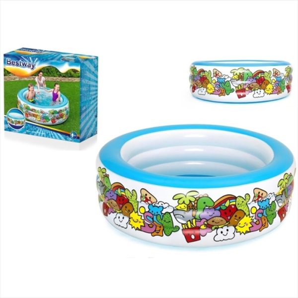 INFLATABLE ROUND POOL 152*51CM BESTWAY