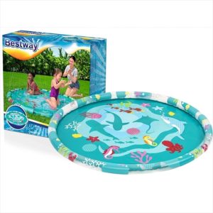 INFLATABLE PADDING POOL WITH A FOUNTAIN 165CM BESTWAY