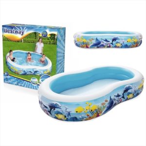 INFLATABLE OCEAN POOL 262*157*46CM BESTWAY