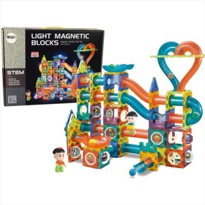 GLOWING SLIDE FOR BALLS MAGNETIC BLOCKS 202 PIECES