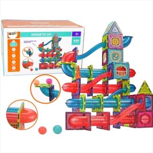 MAGNETIC BLOCKS 145 PIECES 3D BALL SLIDE/14659