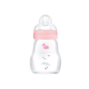 MAM FEEL GOOD GLASS BOTTLE 170ML GIRL