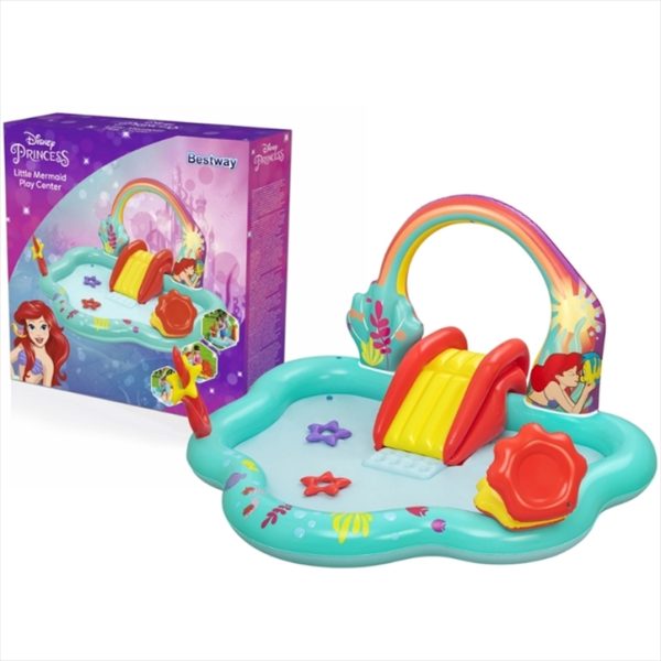 INFLATABLE PLAYGROUND LITTLE MERMAID 221*193*117CM BESTWAY