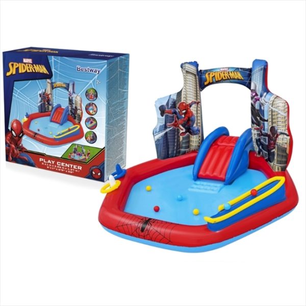 SPIDER MAN INFLATABLE PLAYGROUND 211*206*127CM BESTWAY