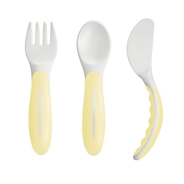 MAM BABYS CUTLERY YELLOW