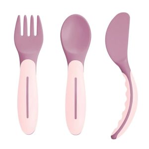 MAM BABYS CUTLERY PINK