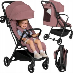 AGIA PINK MAUVE STROLLER