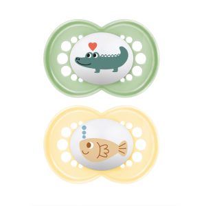 MAM PACIFIER SILICONE ORIGINAL 6-16M TRITAN CRYSTAL UNISEX