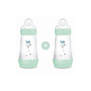 MAM BOTTLE EASY START ANTICOLIC 260ML BLUE 2PCS