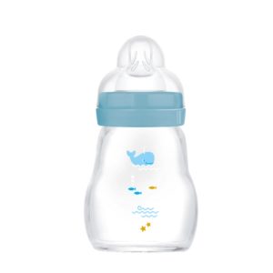 MAM FEEL GOOD GLASS BOTTLE 170ML BOY